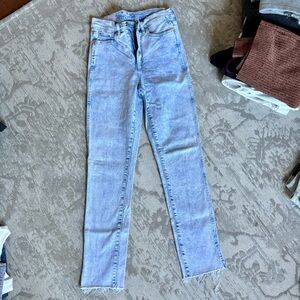 Gap Vintage Slim High Rise Light Blue Women's Jeans size 6 TALL